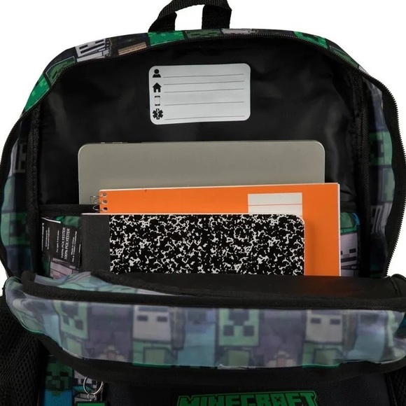 Minecraft Backpack 🎒(With Collectible Keychain) 🔑 - Picture 2 of 4